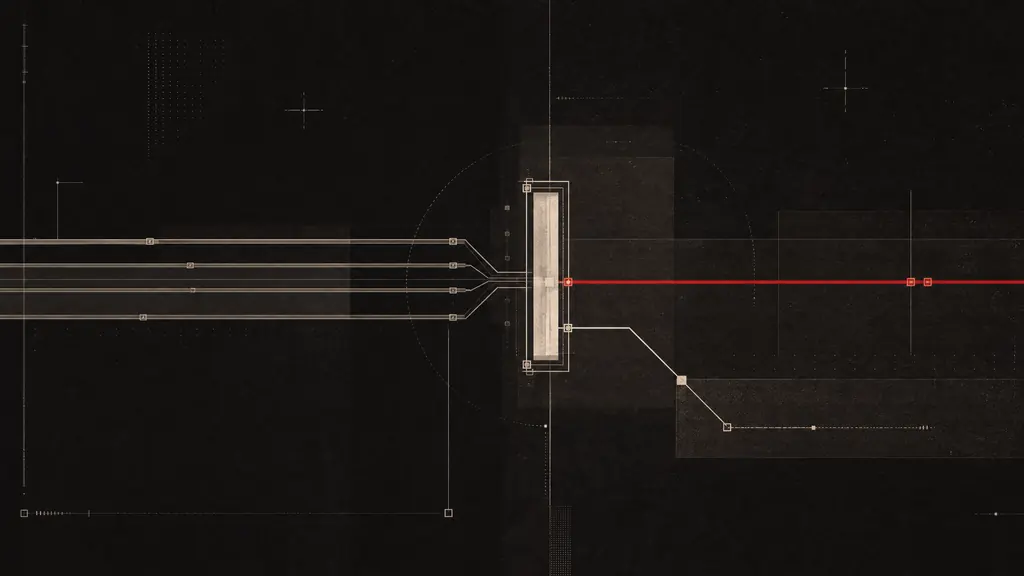 Diagram showing an automated path bounded by review and escalation points where human responsibility is retained.